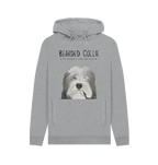Unleash the Hairicane: Bearded Collie Men’s Hoodie