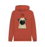 Pug or Snorty Potato? Men's Hoodie – Cozy, Funny, & Pug-tastic!