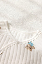 The Charming Bear Boucle Wrap Baby Grow Romper