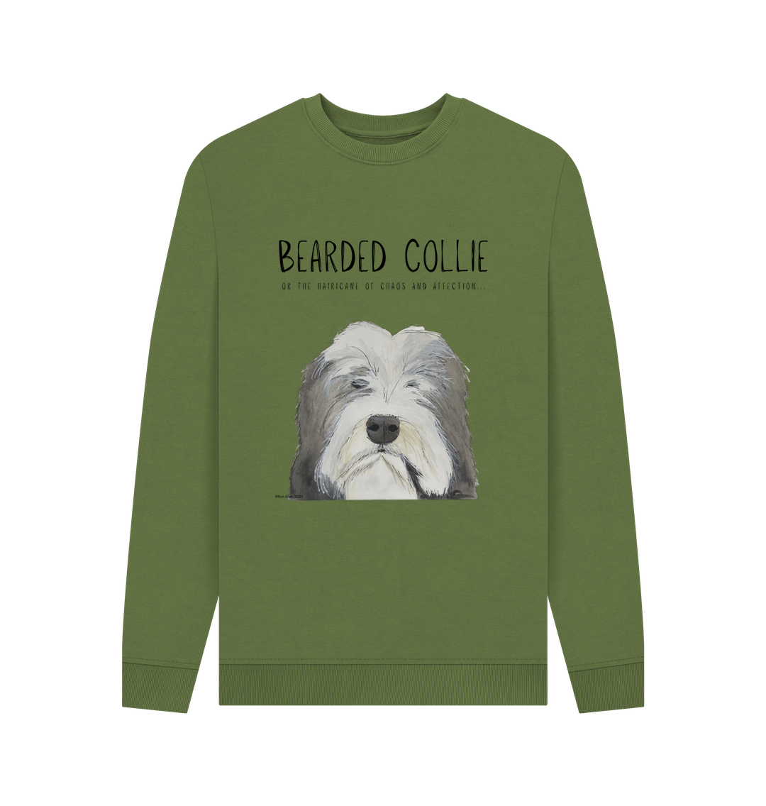 Fluff Happens: Bearded Collie Chaos Sweatshirt