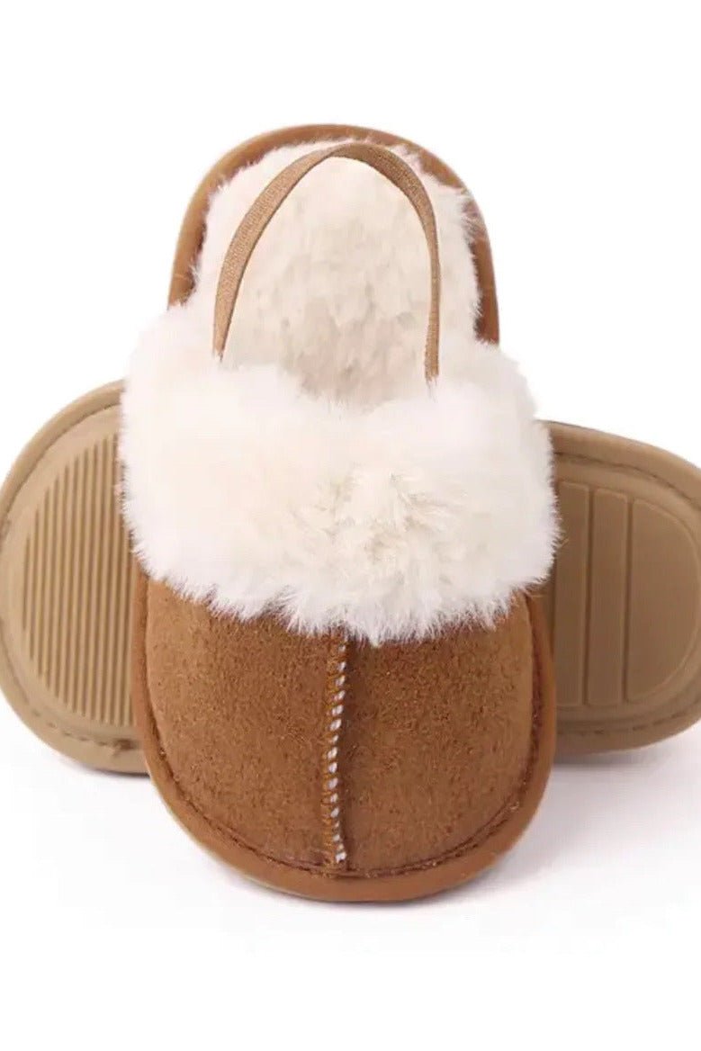 The Fur Slippers Beige, Brown or Pink