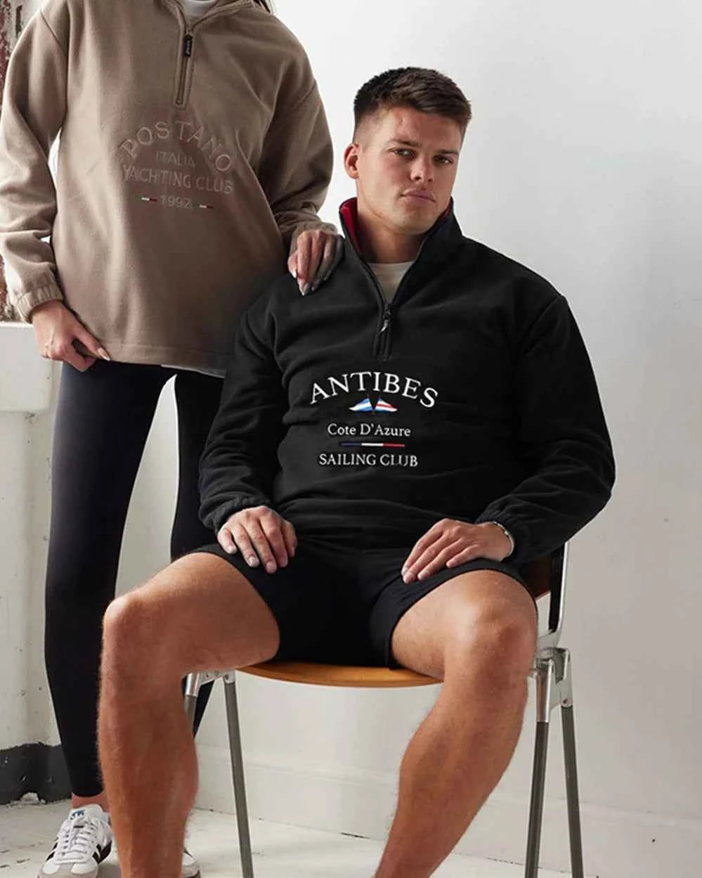 Antibes Fleece Black