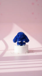 Plush Fluffy Bunny Rabbit Key Ring & Bag Charm