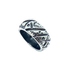 Abstract Men’s Ring – Chunky Sterling Silver 925