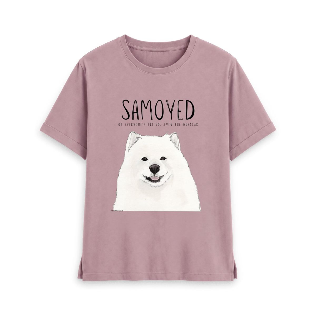 Fluff First, Questions Later – The Samoyed Tee for Professional Dog People