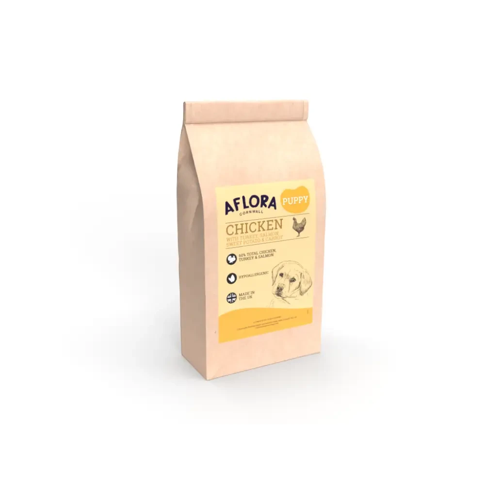 Grain Free Puppy Food – Chicken & Turkey with Prebiotics by The Pets Larder (aflora-puppy-chicken-with-turkey-grain-free-puppy-food)
