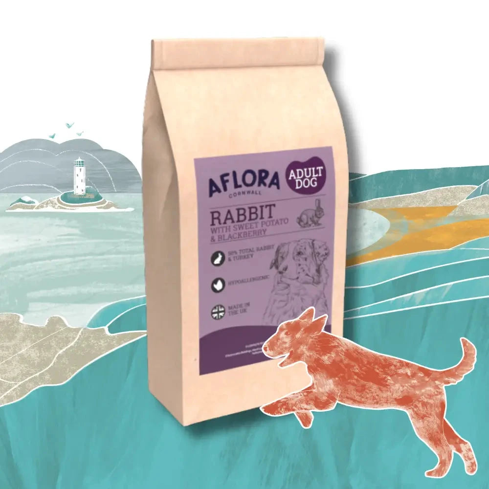 Aflora Grain Free Dog Food - Rabbit & Sweet Potato Recipe by The Pets Larder (aflora-rabbit-grain-free-dog-food)