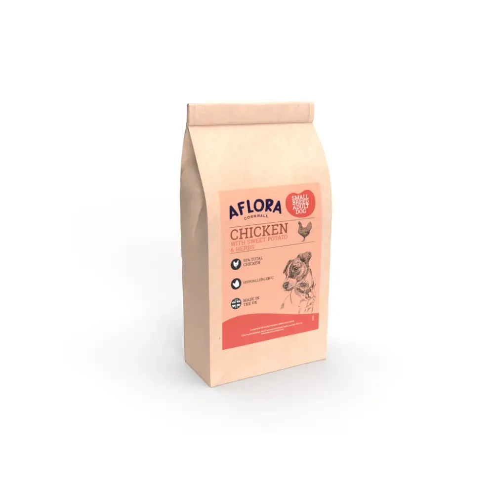 Grain Free Dog Food - Chicken & Sweet Potato for Sensitive Dogs by The Pets Larder (aflora-small-breed-chicken-with-sweet-potato-grain-free-dog-food)
