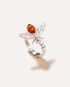 Amber Bee Ring