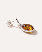 Amber ELEMENTS Drop Earrings
