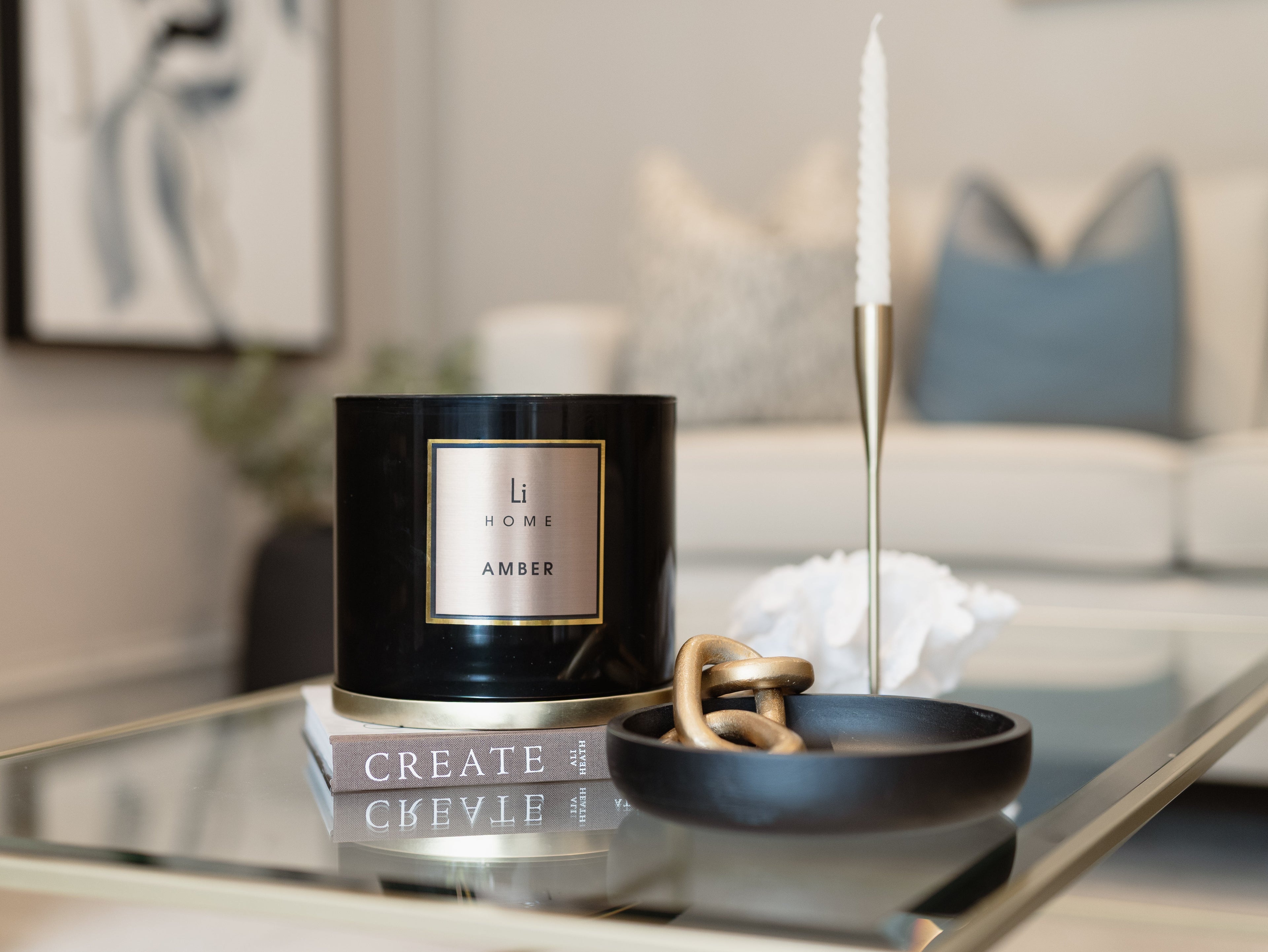 XL Candle - Amber