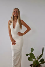ANASTASIA DRESS COCONUT