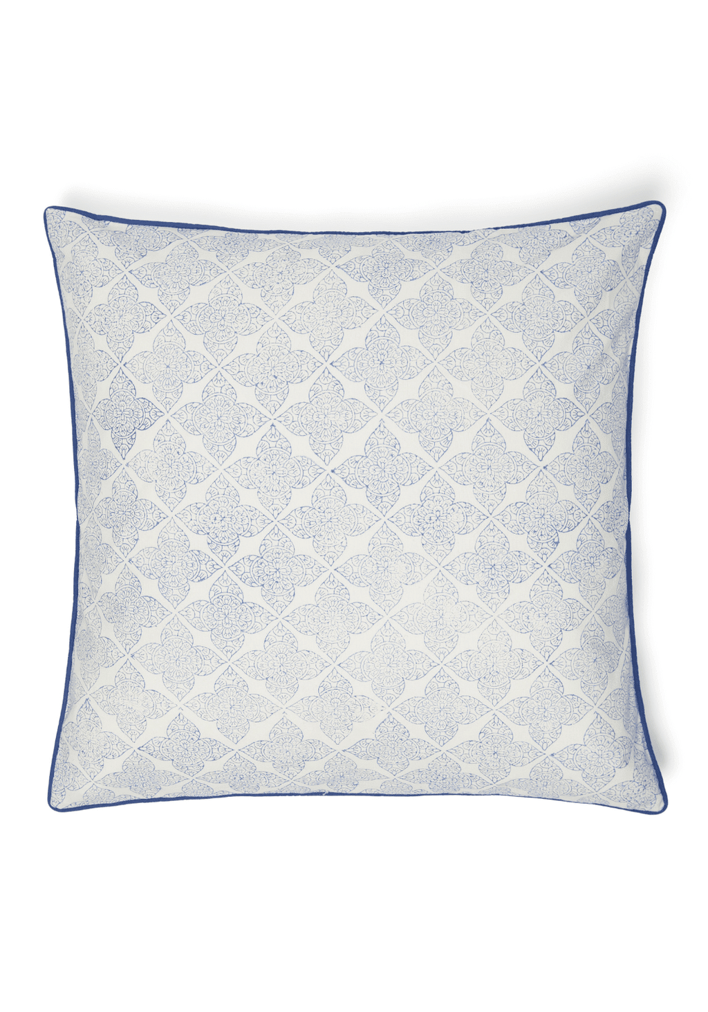 Antonia Sky Lattice Cushion Cover