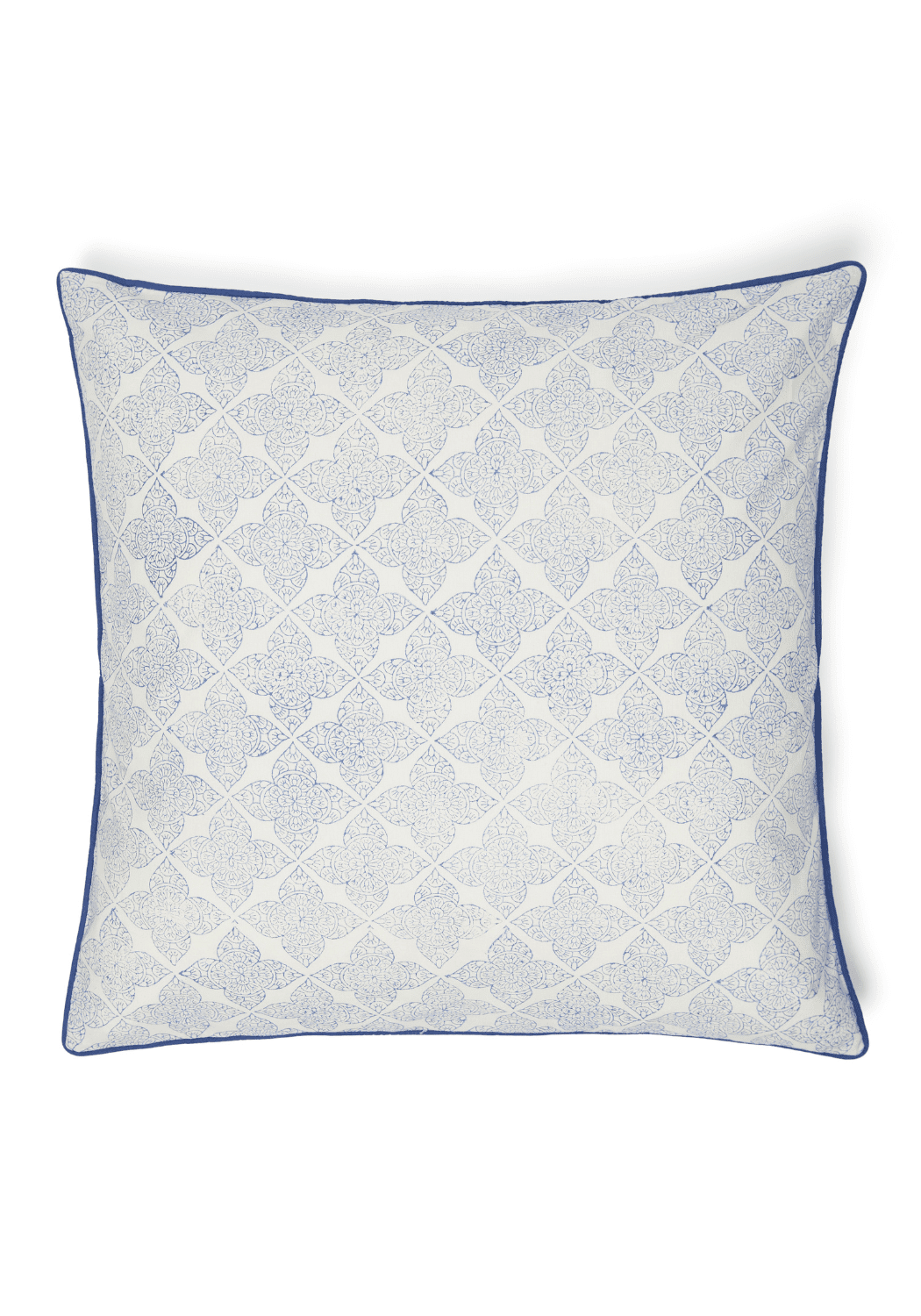 Antonia Sky Lattice Cushion Cover
