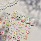 Hello Claws | Apple And Puppy Nail Deco Sticker