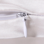 White Silk Pillowcase - Standard