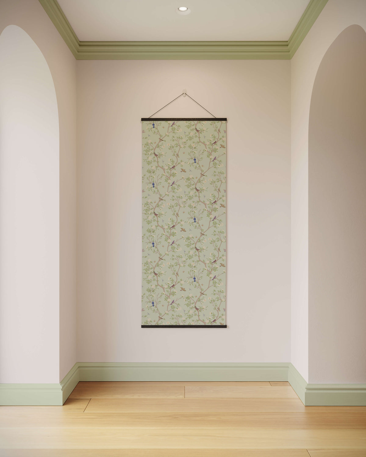 Asian Bird Tapestry