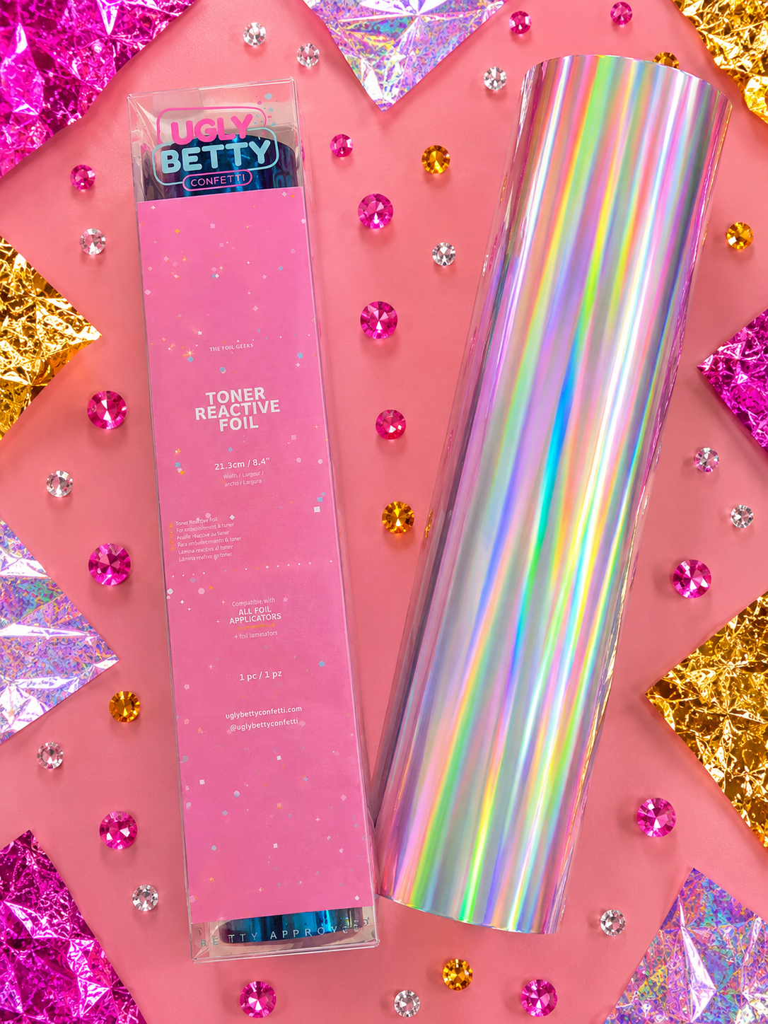 Astro Belt (Silver Holographic)