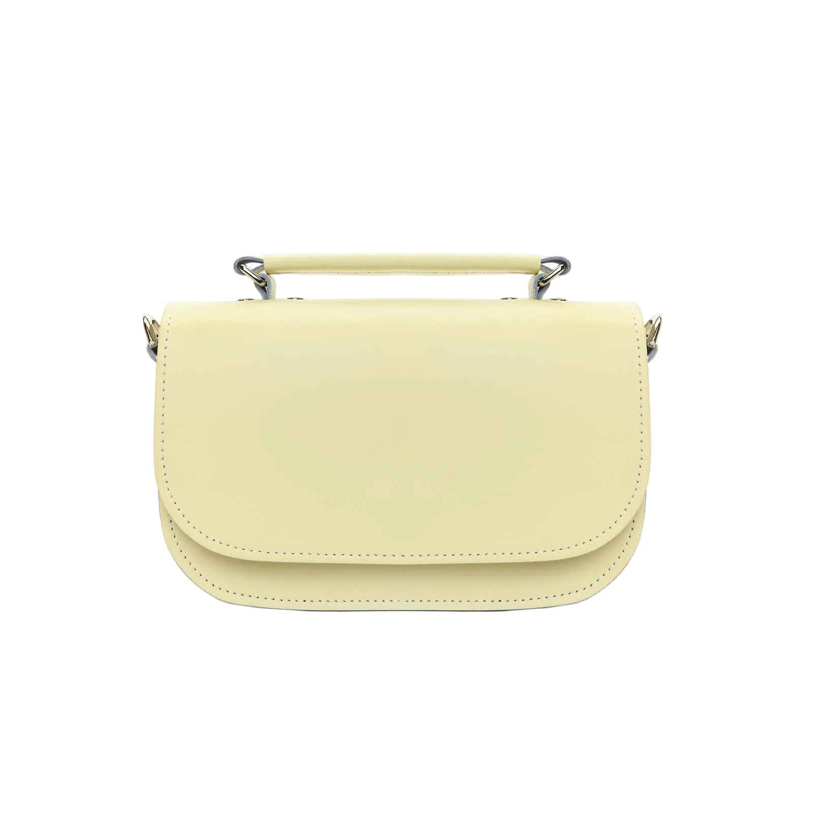 Aura Handmade Leather Bag - Cream