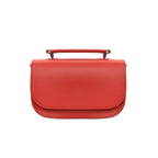 Aura Handmade Leather Bag - Pillar Box Red