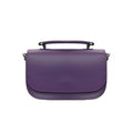 Aura Handmade Leather Bag - Purple