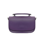 Aura Handmade Leather Bag - Purple