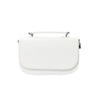 Aura Handmade Leather Bag - White