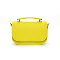 Aura Handmade Leather Bag - Daffodil Yellow
