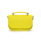 Aura Handmade Leather Bag - Daffodil Yellow