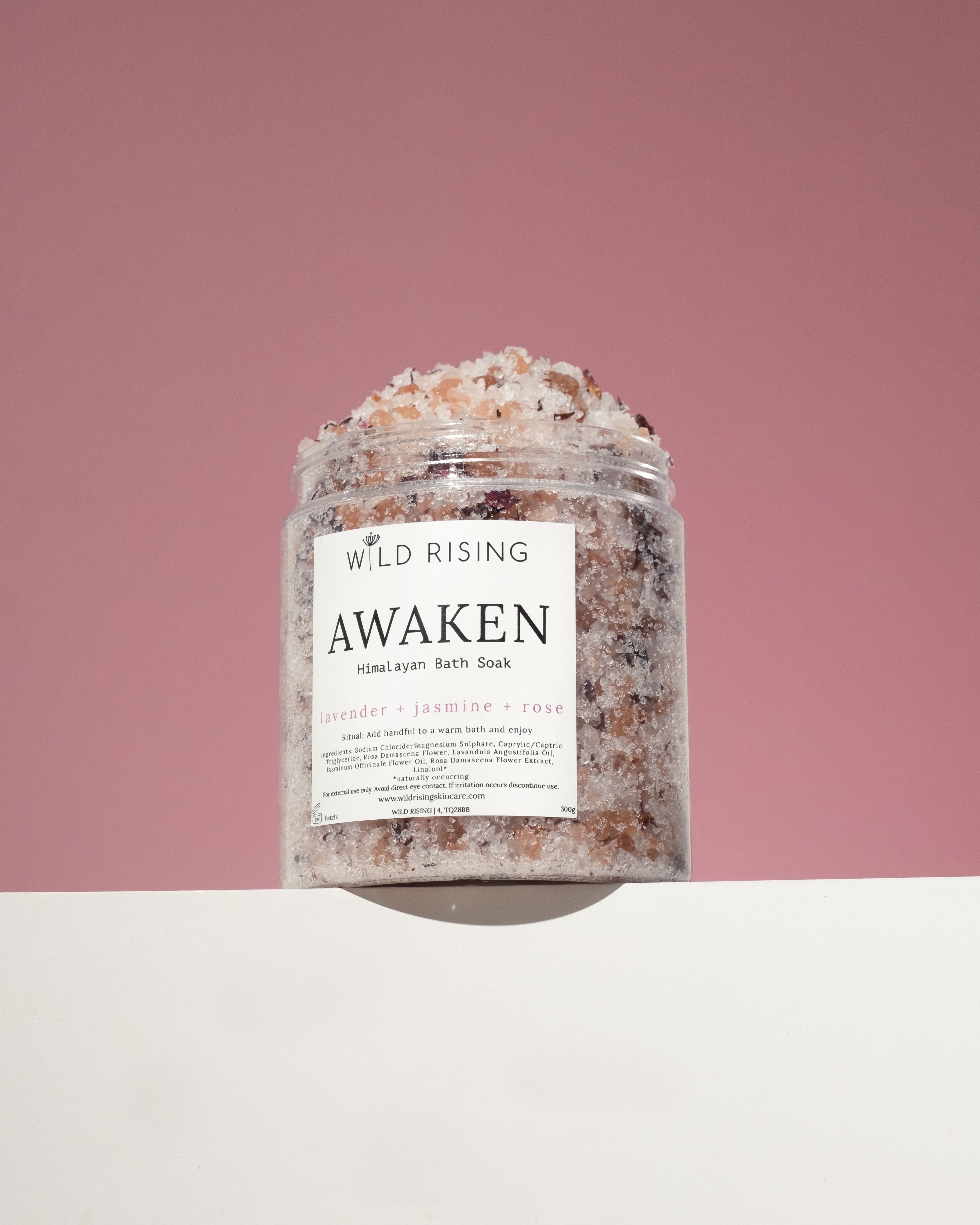 Awaken - Lavender, Jasmine and Rose Bath Salts