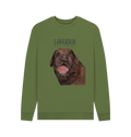 Feast Mode Activated: The Chocolate Labrador Sweatshirt