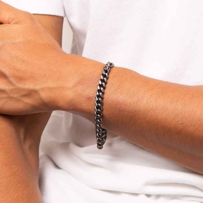 Fred Bennett Antique Plated Stainless Steel Bracelet