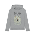 Stay Cozy in Style with the Cream Chow Chow Women's Hoodie – Featuring the Aloof Floof!
