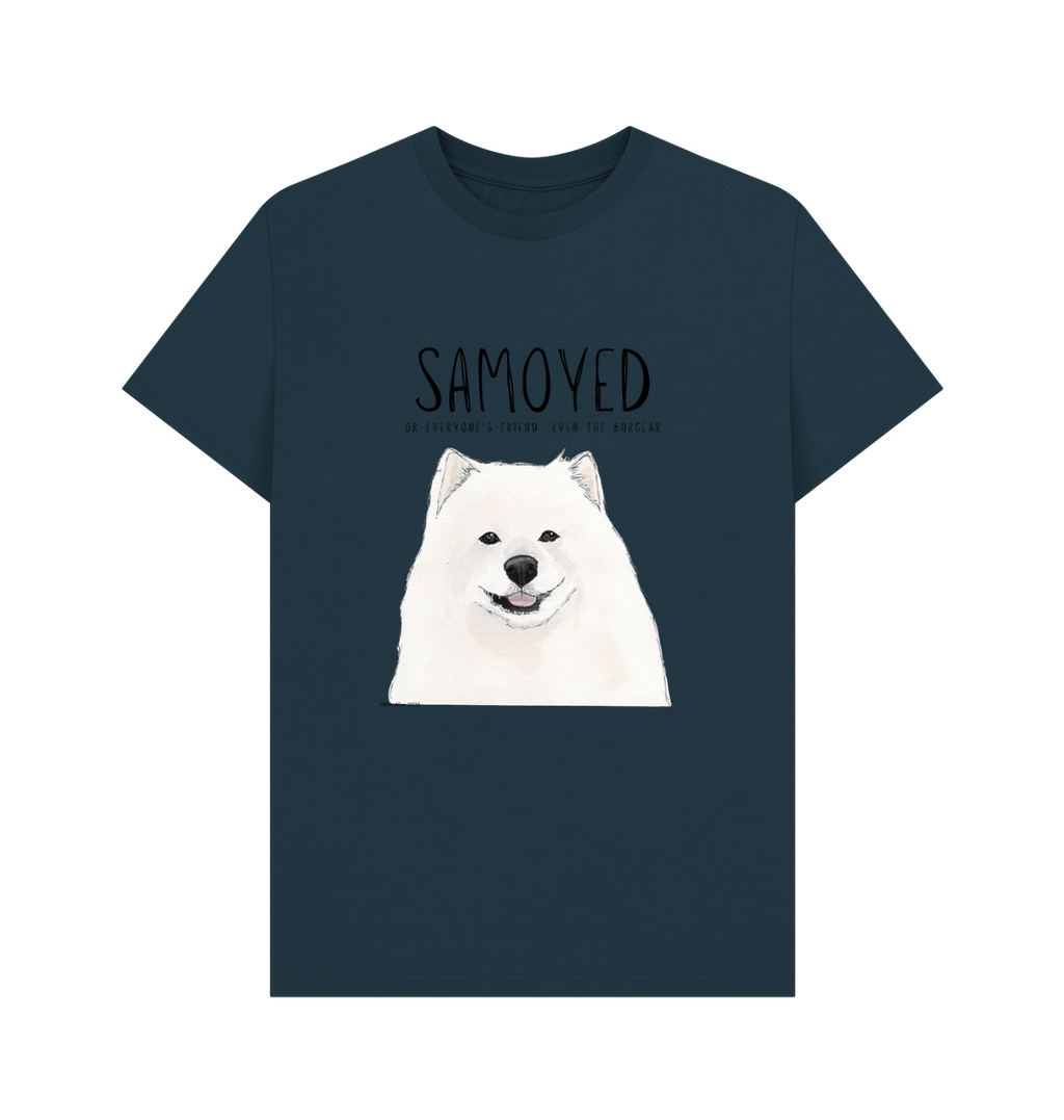 Fluff Happens – Samoyed T-Shirt for Friendly Gentlemen