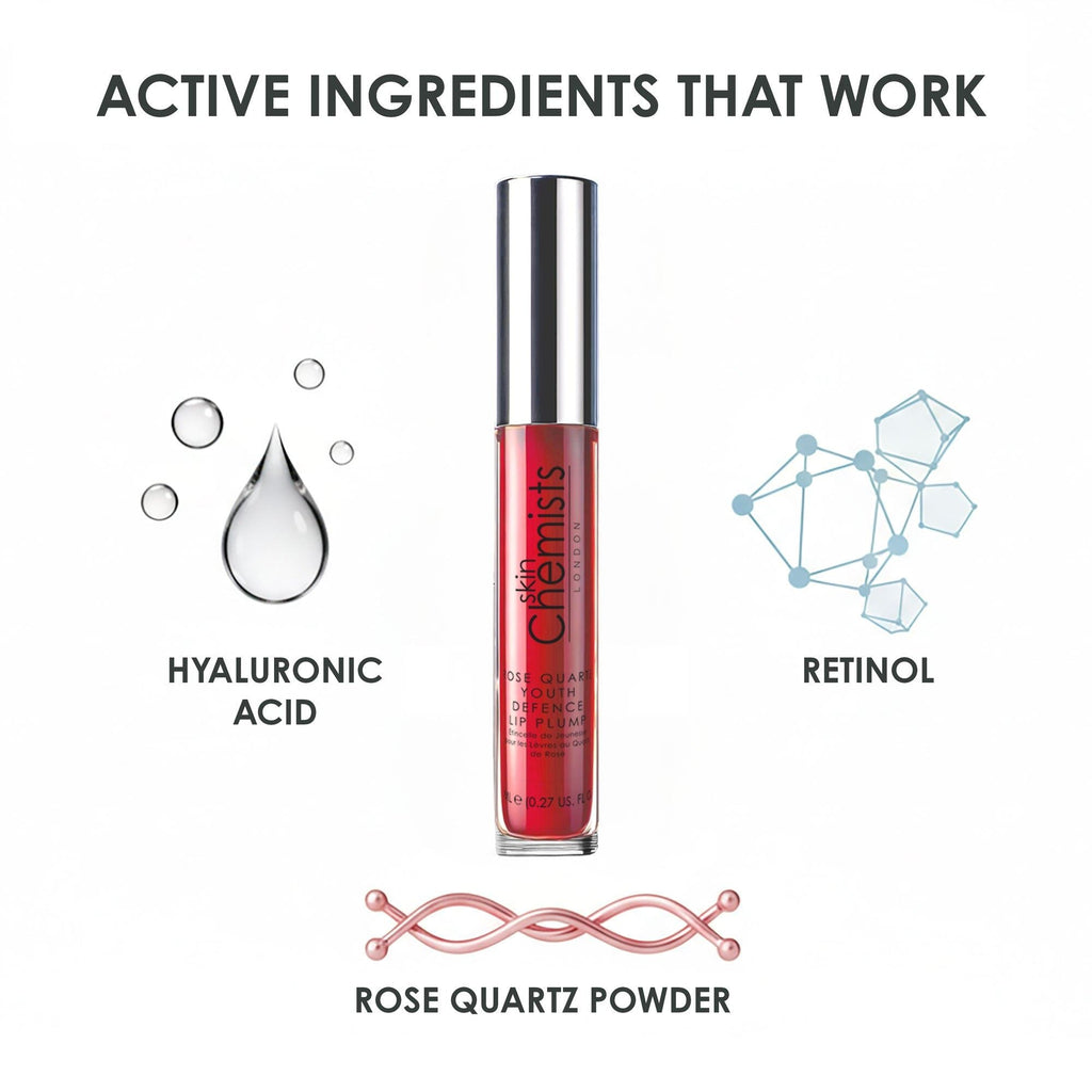 Rose Quartz Youth Defence Lip Plump Oil 8ml