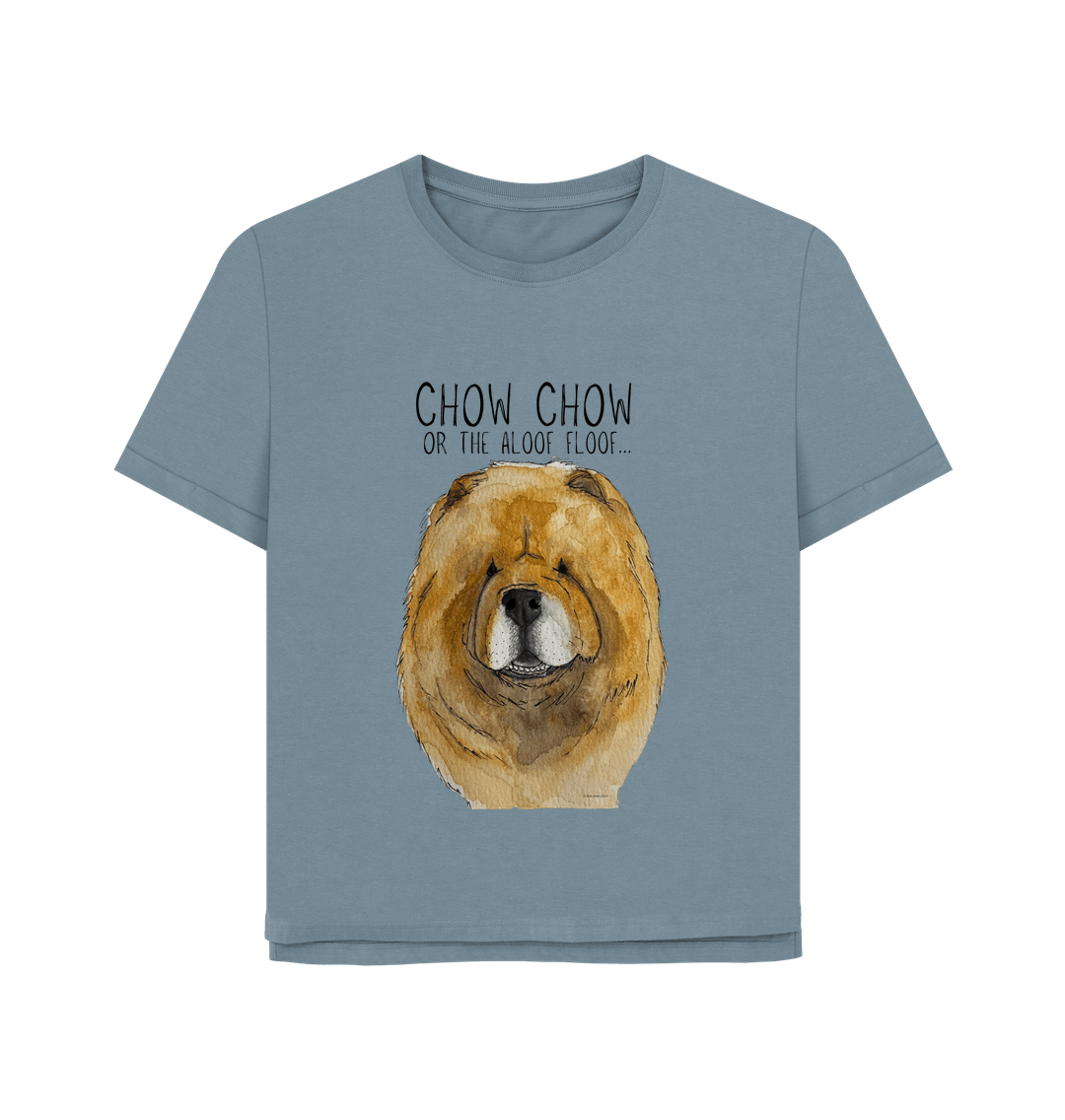 Stay Cozy in Style – Red Chow Chow Women's Relaxed Fit T-Shirt