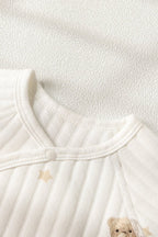 The Charming Bear Boucle Wrap Baby Grow Romper
