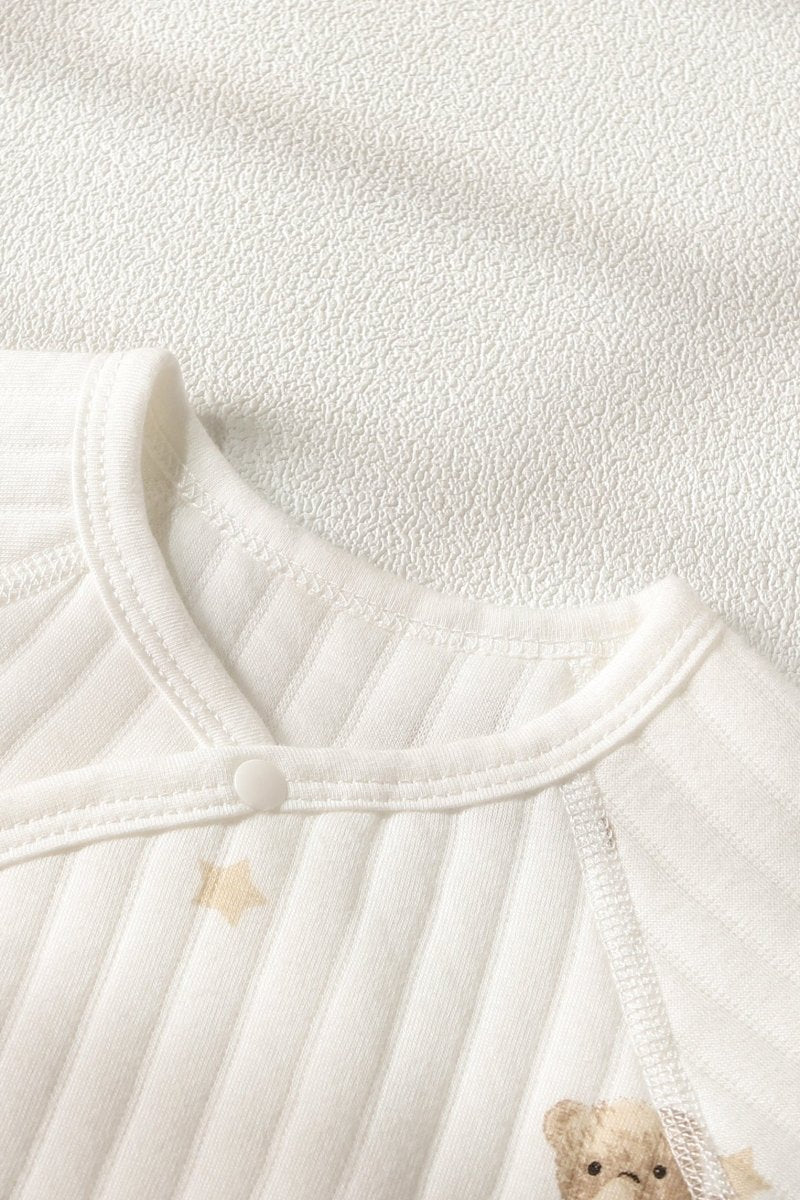 The Charming Bear Boucle Wrap Baby Grow Romper