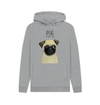 Pug or Snorty Potato? Men's Hoodie – Cozy, Funny, & Pug-tastic!