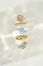 Something Blue Ring: Gold