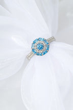 Something Blue Ring: Silver