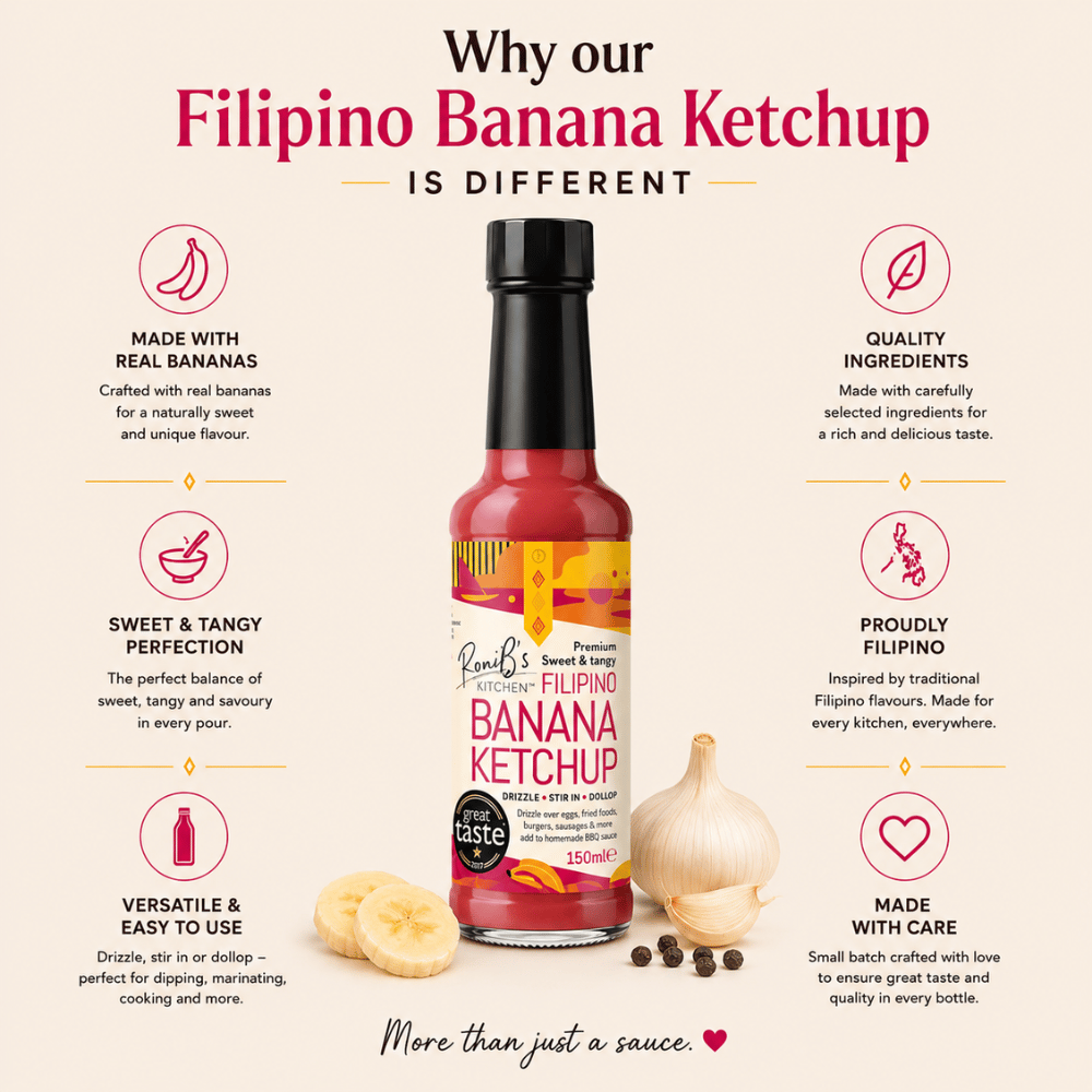 Filipino Banana Ketchup | As Seen on James Martin | 150ml