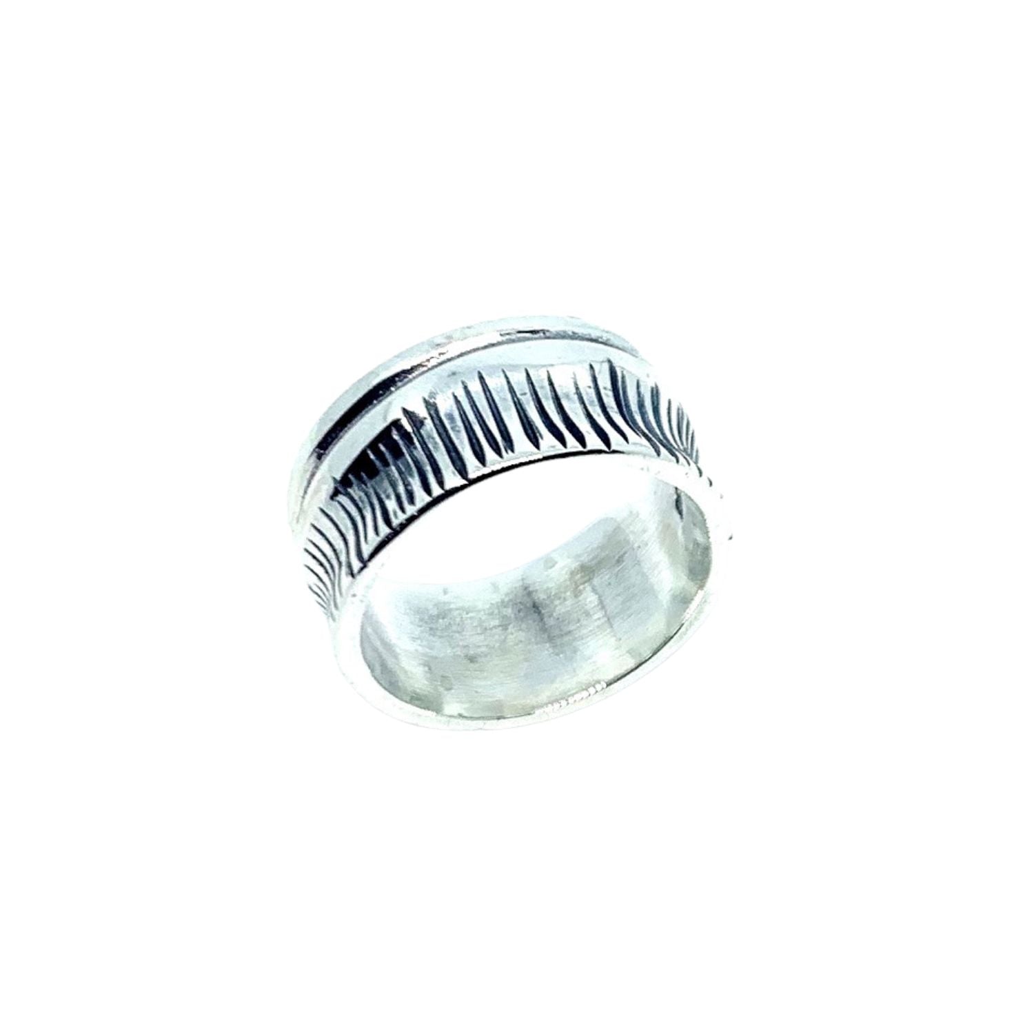 Barrel Ring – Unique Handcrafted Sterling Silver Statement Ring
