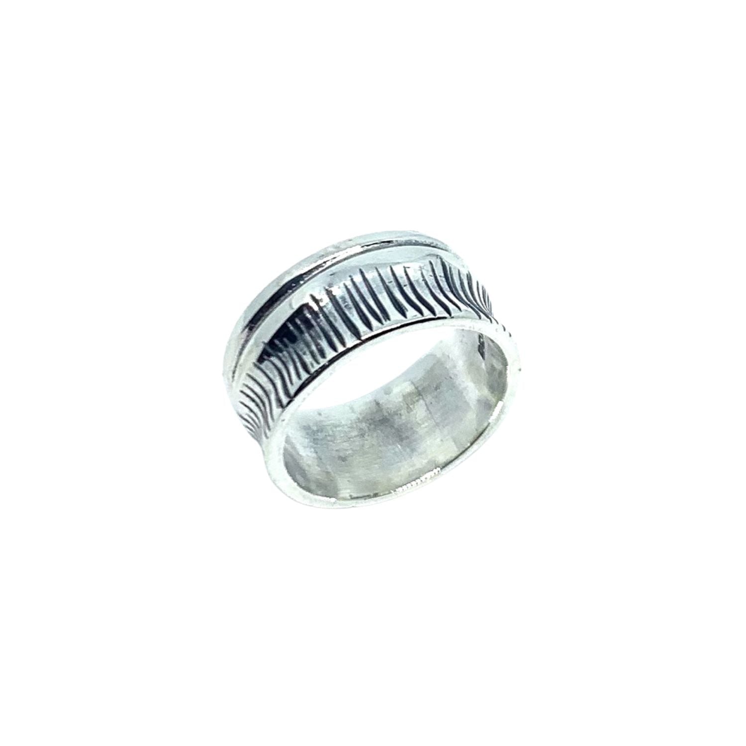 Barrel Ring – Unique Handcrafted Sterling Silver Statement Ring