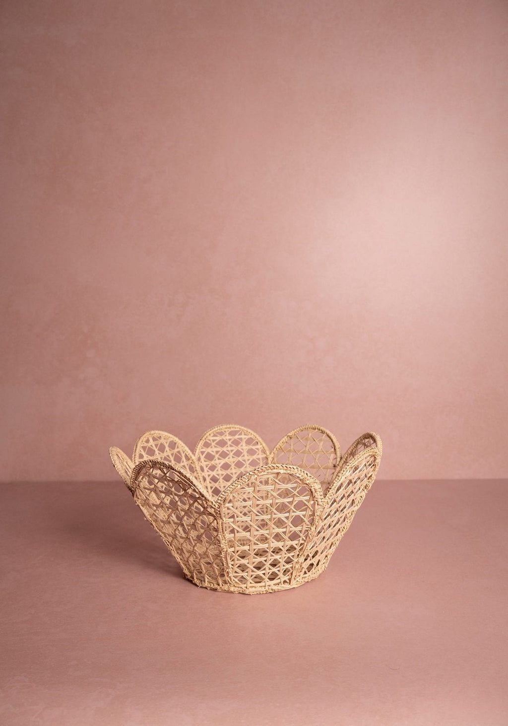 Atlántico Scallop Iraca Basket, Natural