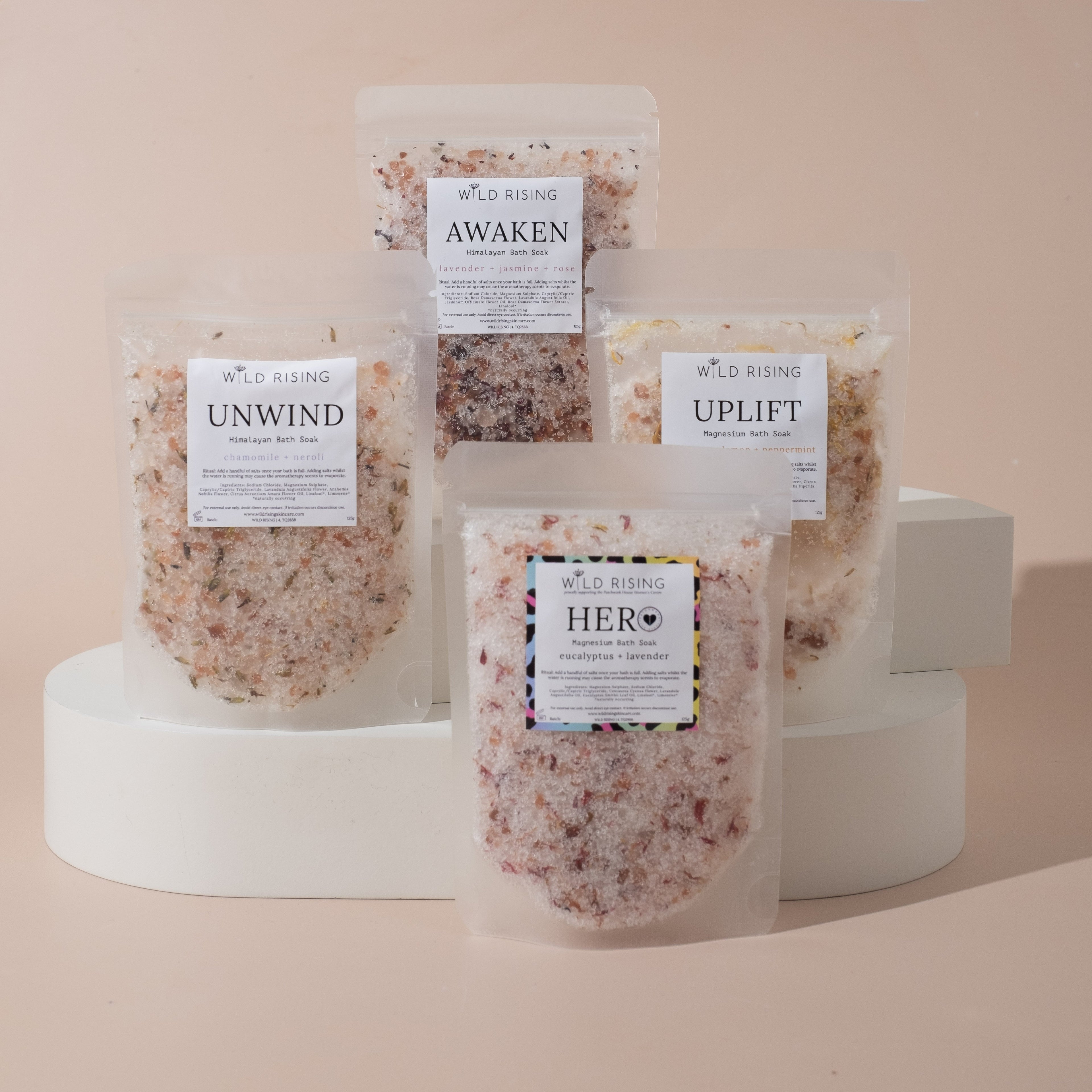 Hero - Eucalyptus Muscle Soak Bath Salts 125g