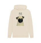 Pug or Snorty Potato? Men's Hoodie – Cozy, Funny, & Pug-tastic!
