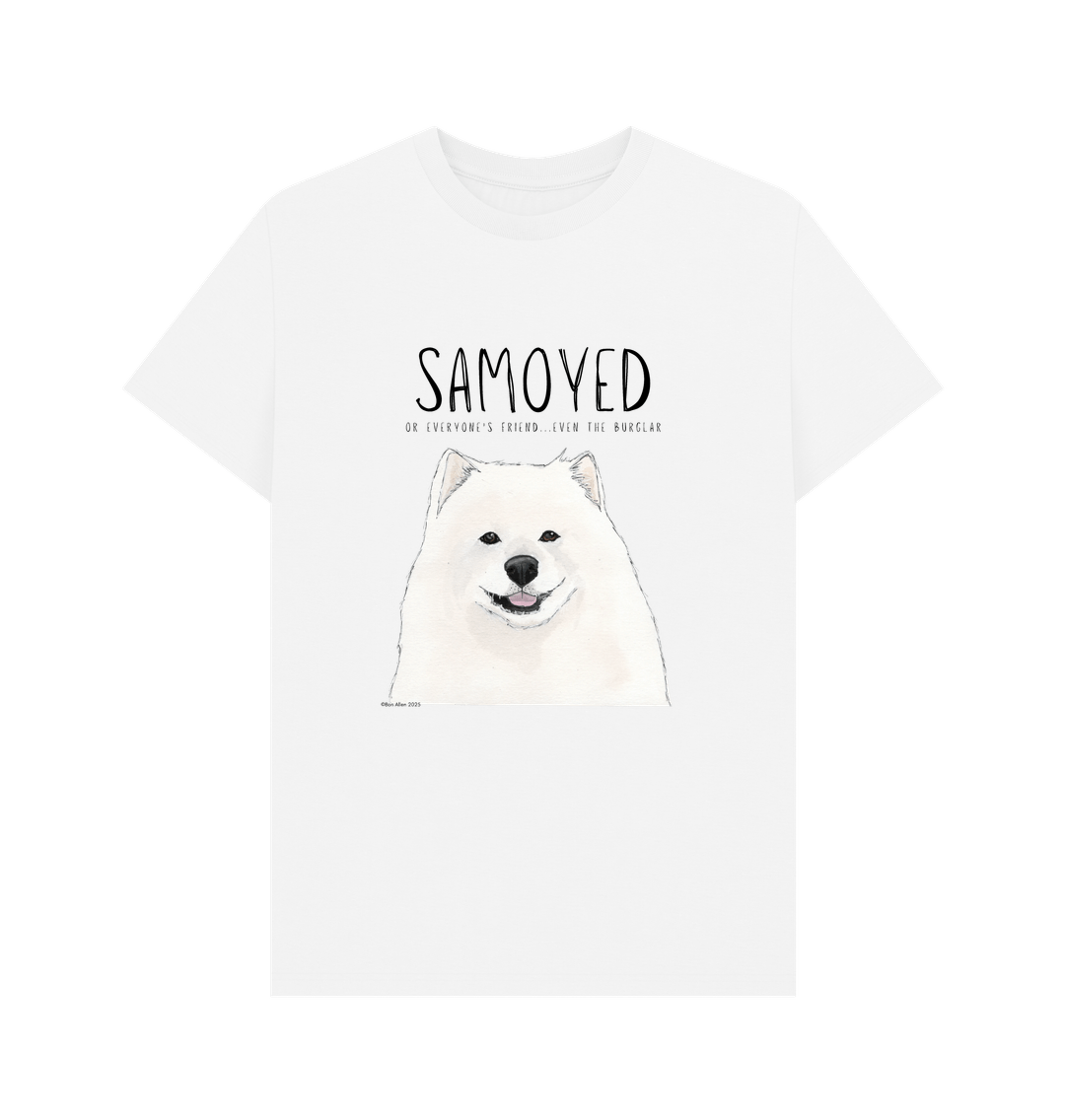 Fluff Happens – Samoyed T-Shirt for Friendly Gentlemen