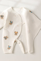 The Charming Bear Boucle Wrap Baby Grow Romper