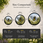 Honey Bee Garden Mirror